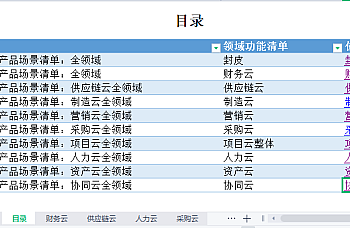用友YonBIP旗舰版全产品功能场景清单V1.2:全领域2024,用友YonBIP旗舰版功能模块详细清单.xlsx文件下载