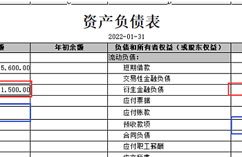 金蝶KIS专业版资产负债表之往来科目重分类详细讲解