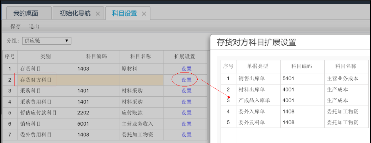 T+软件单据生凭证—科目设置，T+生成凭证提示缺少科目？(图3)